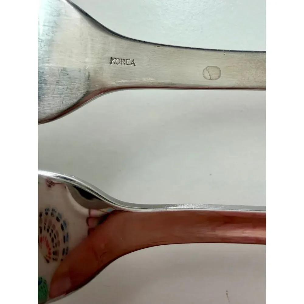 Oneida Islet Dinner Forks 8 1/4” 18/10 Stainless Set of 2 USA Korea